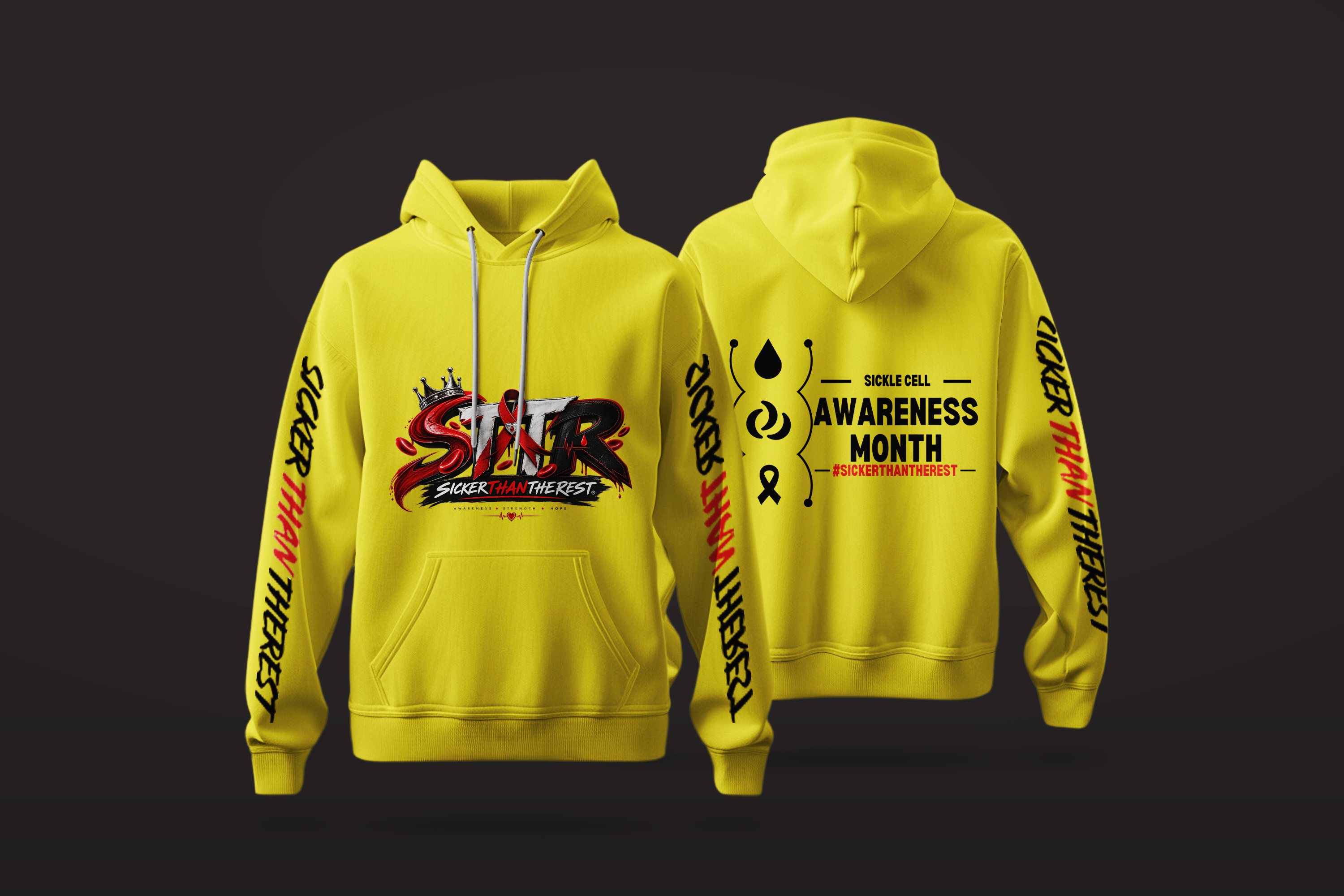 STTR Sickle Cell Awareness Warrior Hoodie